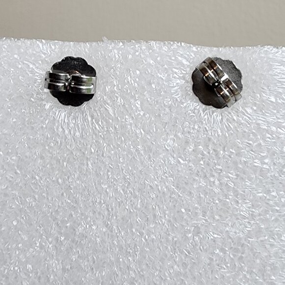 NWOT Etsy Iridescent Crystal Beaded Gold Tone Pierced Drop Dangle Earrings - Picture 13 of 15